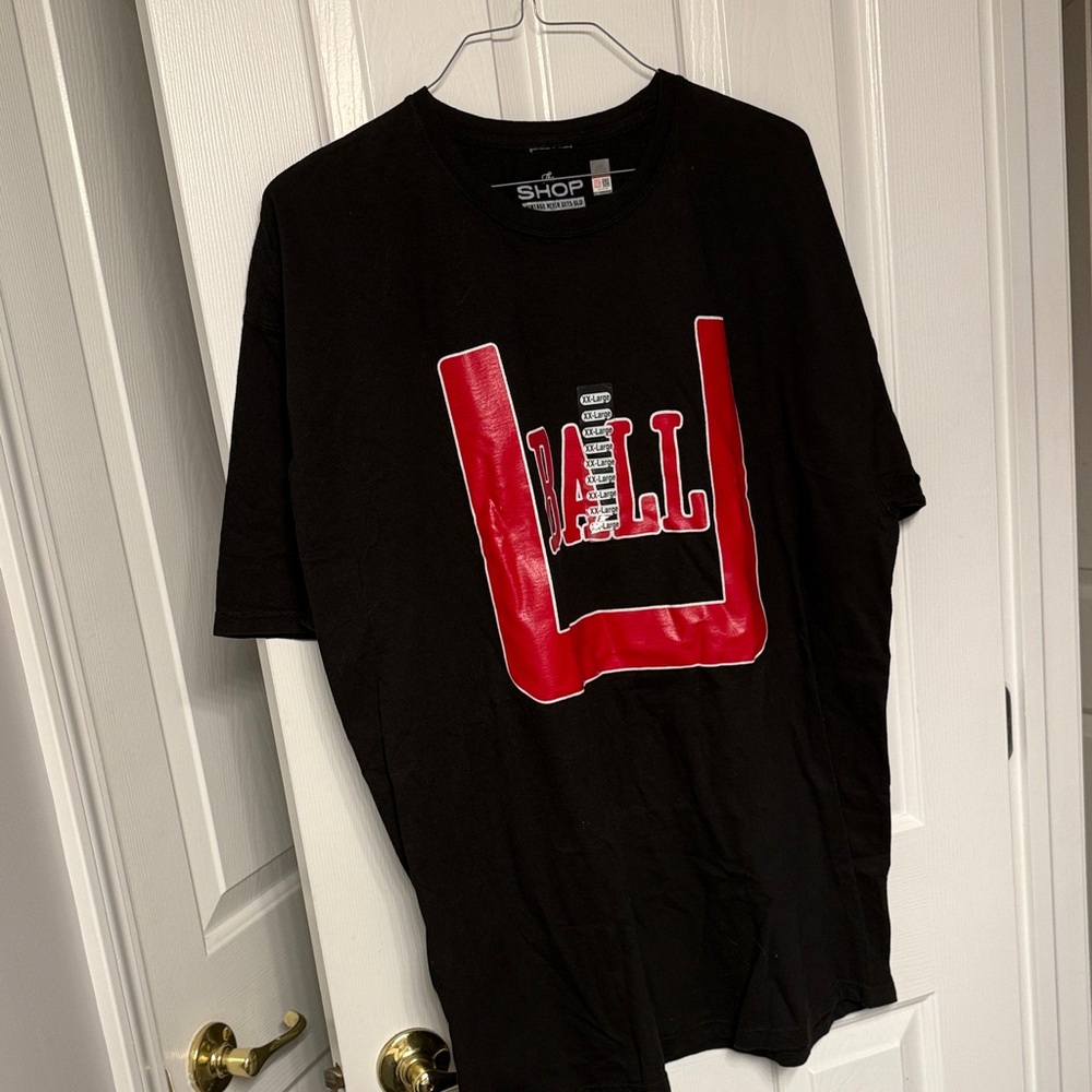 Ball State Black T-Shirt with Red Graphic